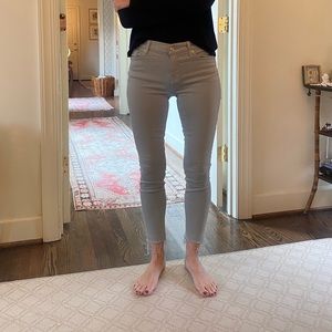 7 For All Mankind Olive Jeans